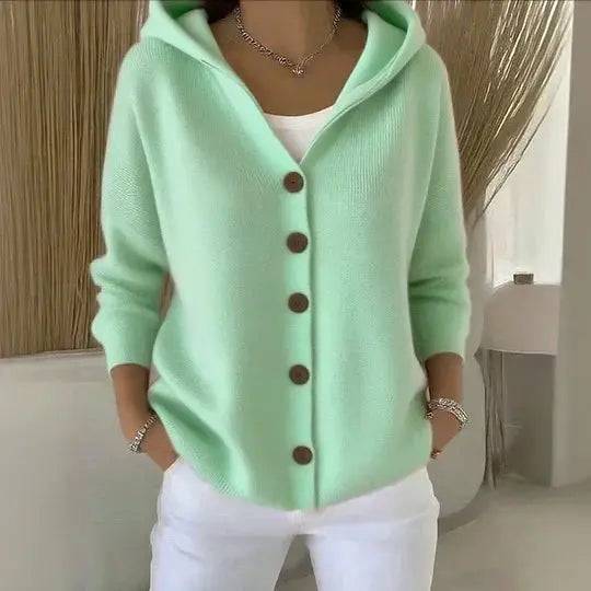 Rowena | Relaxed Hooded Cardigan