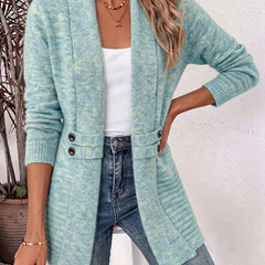 Aubrey | Open-Front Cardigan with Shaped Waist