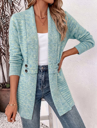 Aubrey | Open-Front Cardigan with Shaped Waist