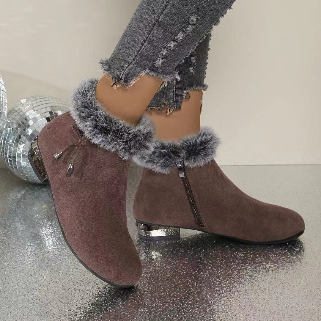 Aurenisse | Mid-Ankle Ankle Boots
