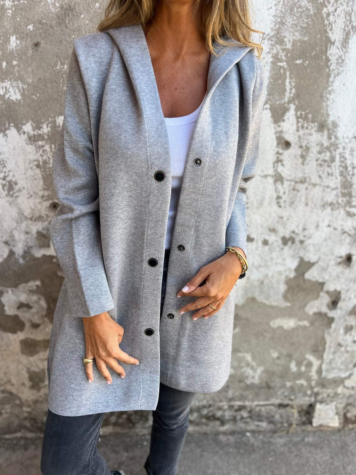 Lykke | Soft Hooded Cardigan