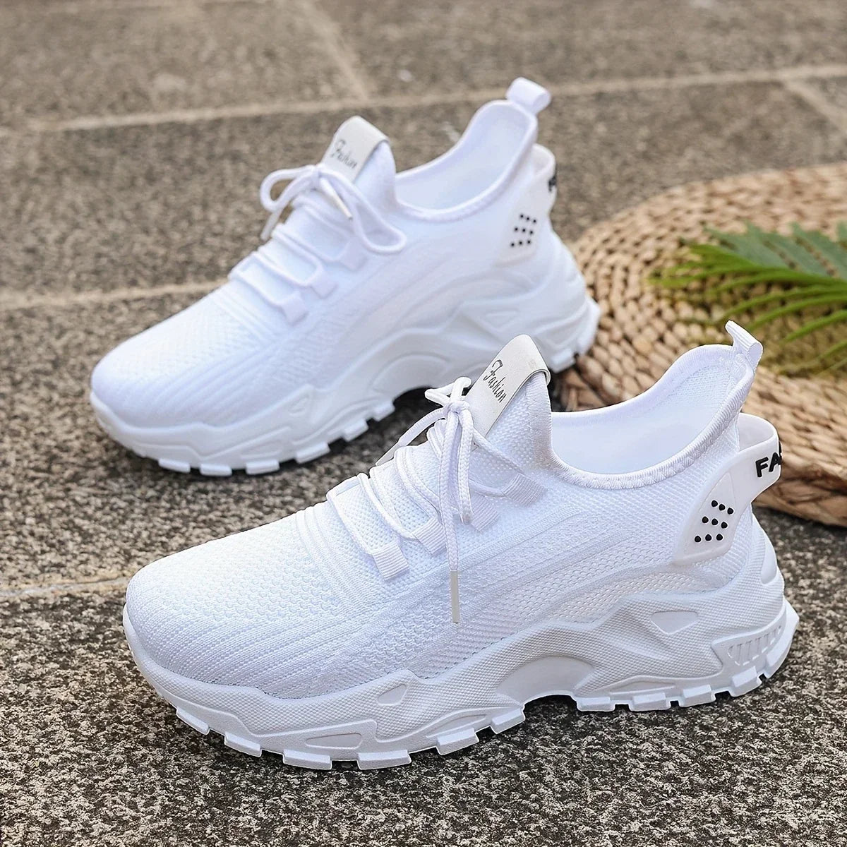 Annie | Women's Breathable Knit Trainers