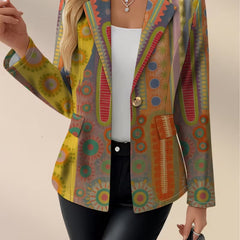 Faustine | Bohemian Medallion Blazer