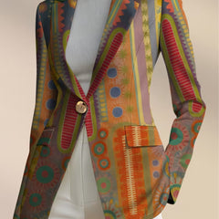 Faustine | Bohemian Medallion Blazer