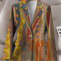 Faustine | Bohemian Medallion Blazer