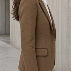 Luna | Vintage Herringbone Blazer