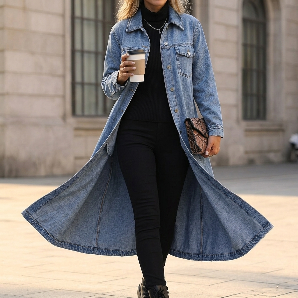 Jacinthe | Longline Oversized Coat