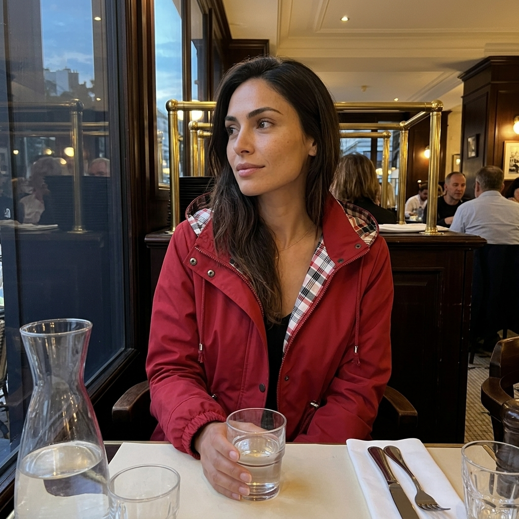 Norah | Hooded Water-Resistant Rain Jacket