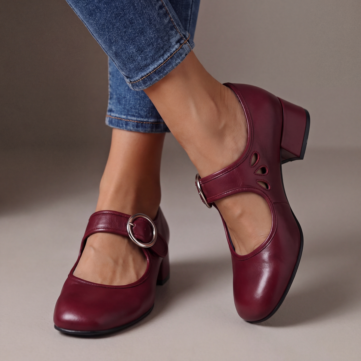 Josephine | Leather-Look Comfort Sandals