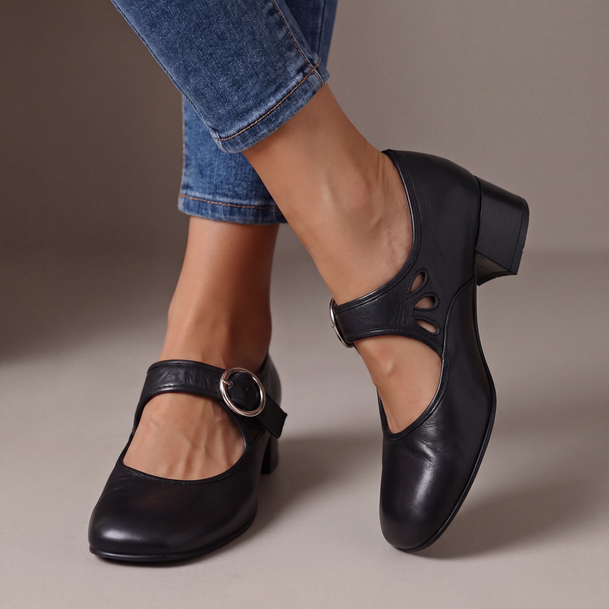 Josephine | Leather-Look Comfort Sandals