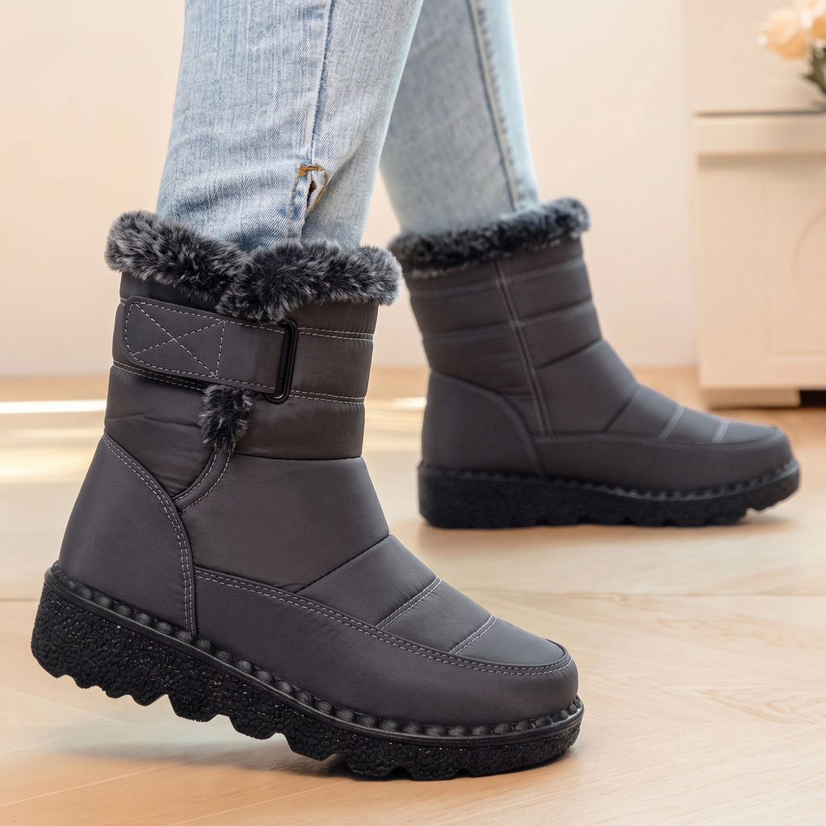 Winterra | Non Slip Winter Ankle Boots