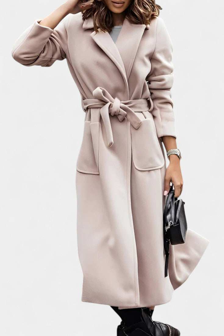 Wilhelmina | Belted Longline Overcoat