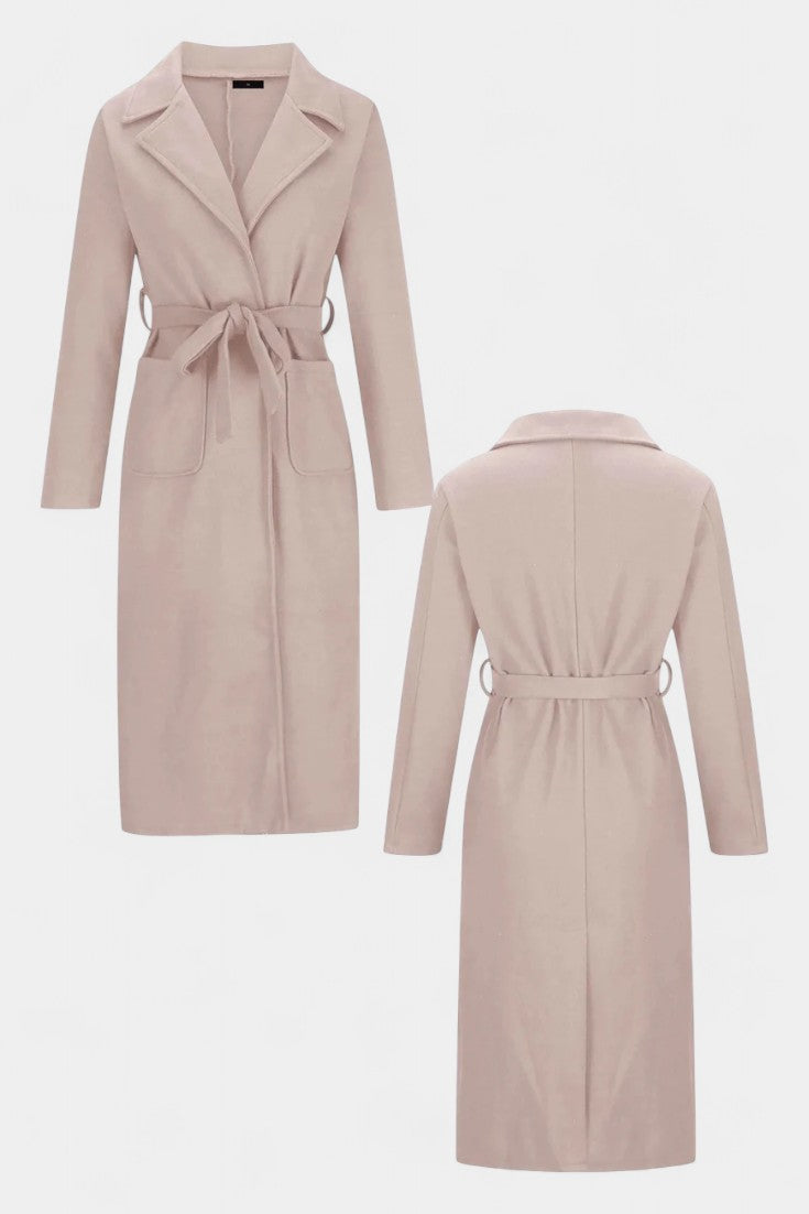 Wilhelmina | Belted Longline Overcoat