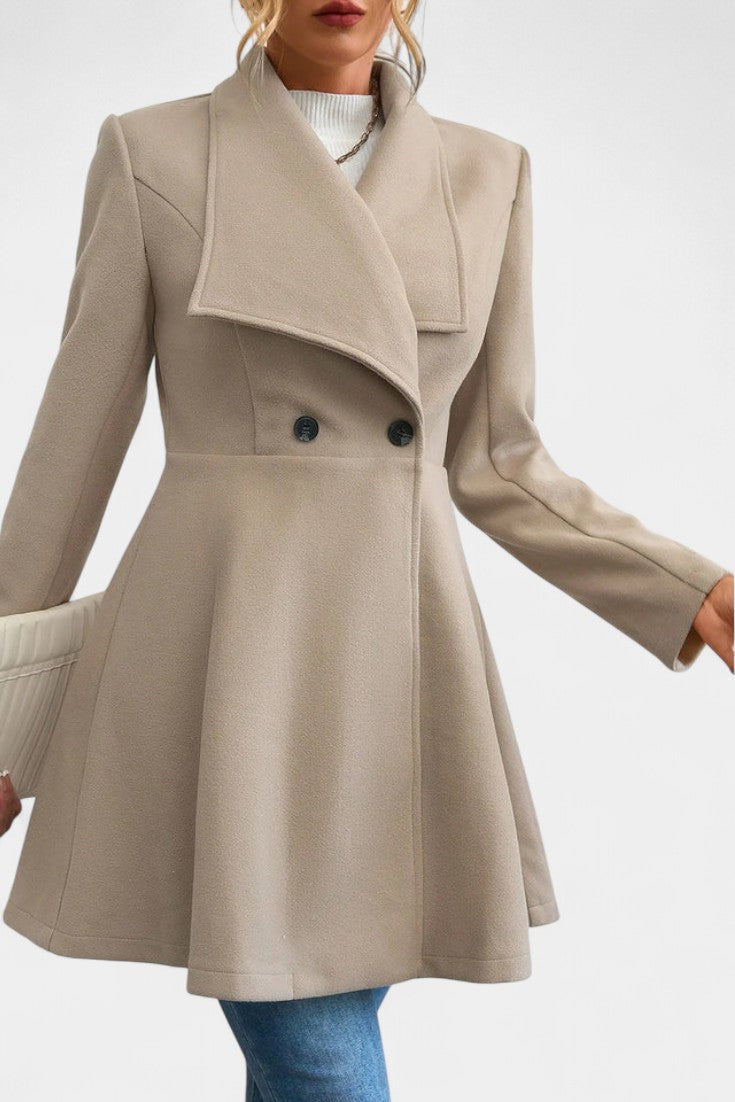 Nora | Tailored Peplum Coat