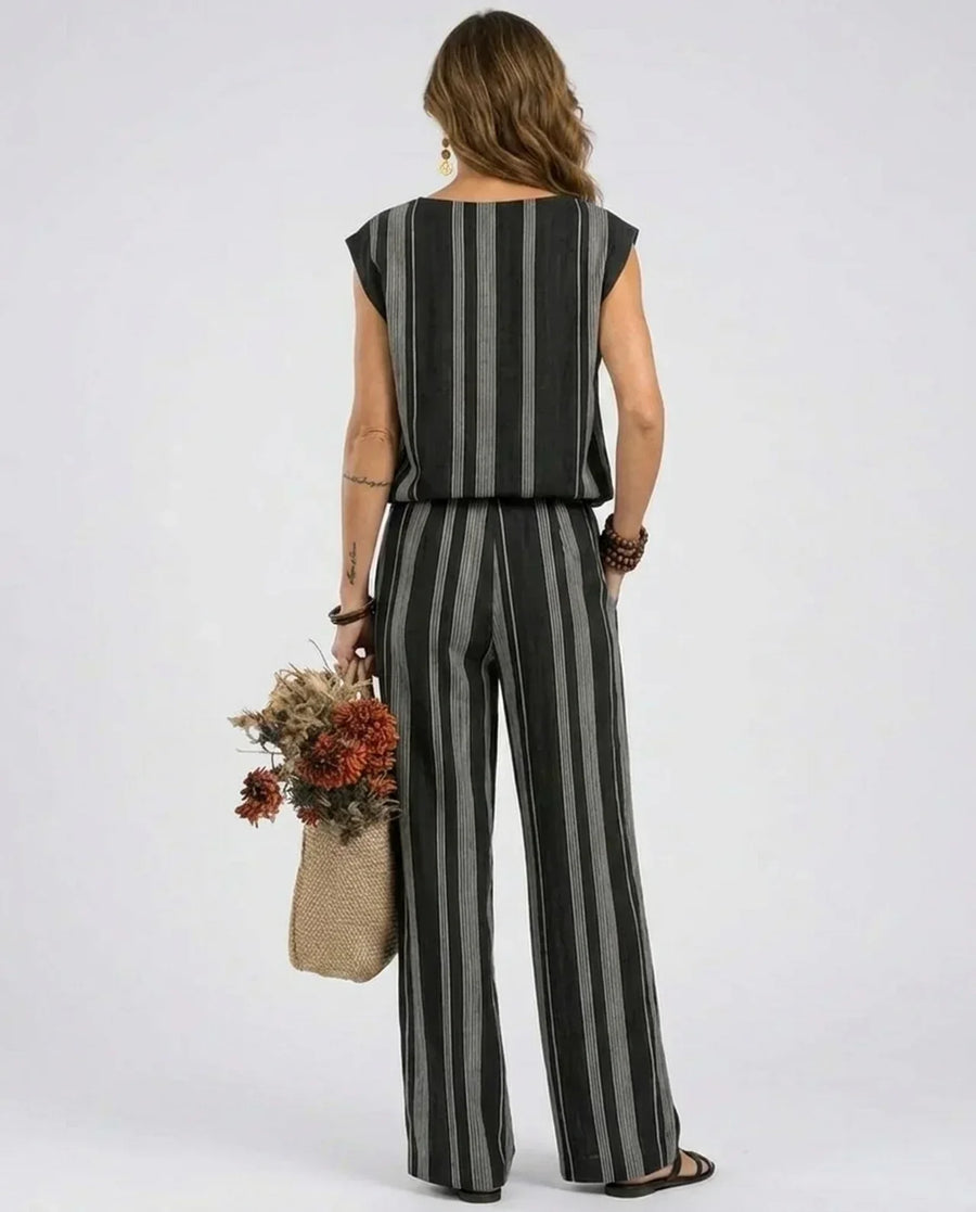 Alessia | Striped Two-Piece Set