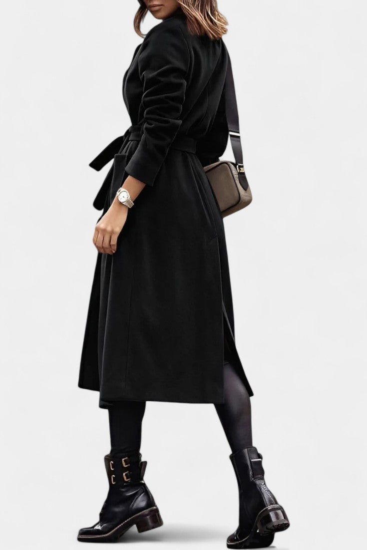 Wilhelmina | Belted Longline Overcoat