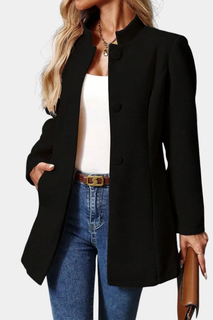 Petra | Tailored High-Collar Coat