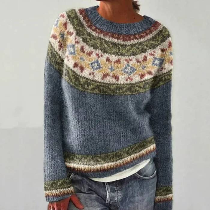 Katri | Stylish Retro Jumper
