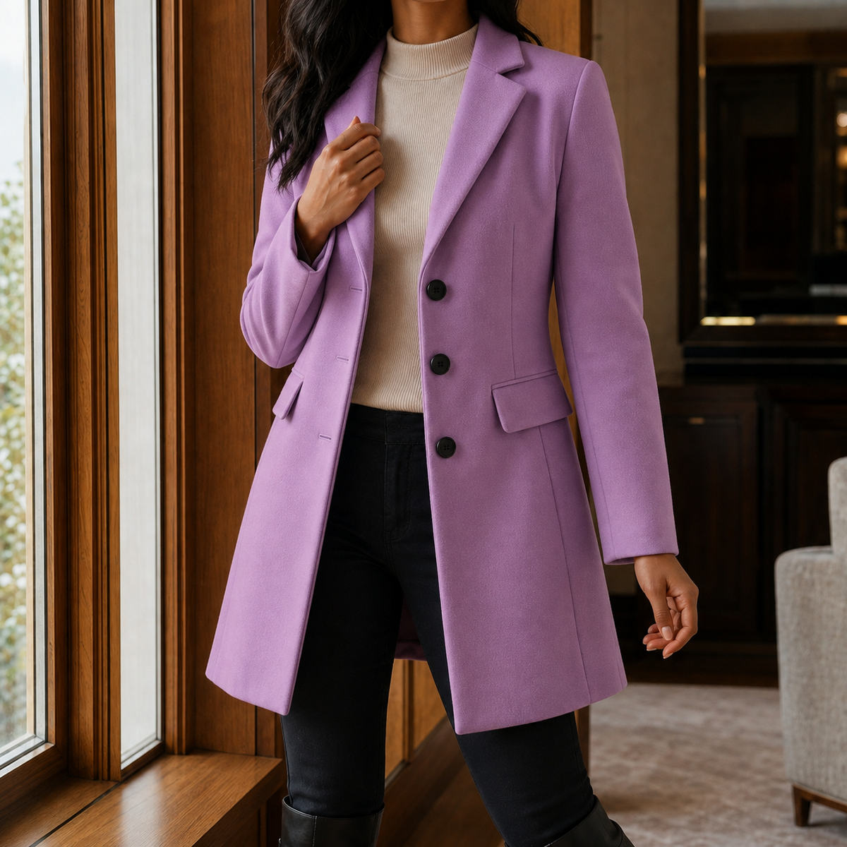 Scarlett | Elegant Overcoat