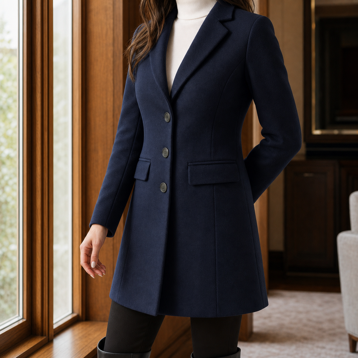 Scarlett | Elegant Overcoat