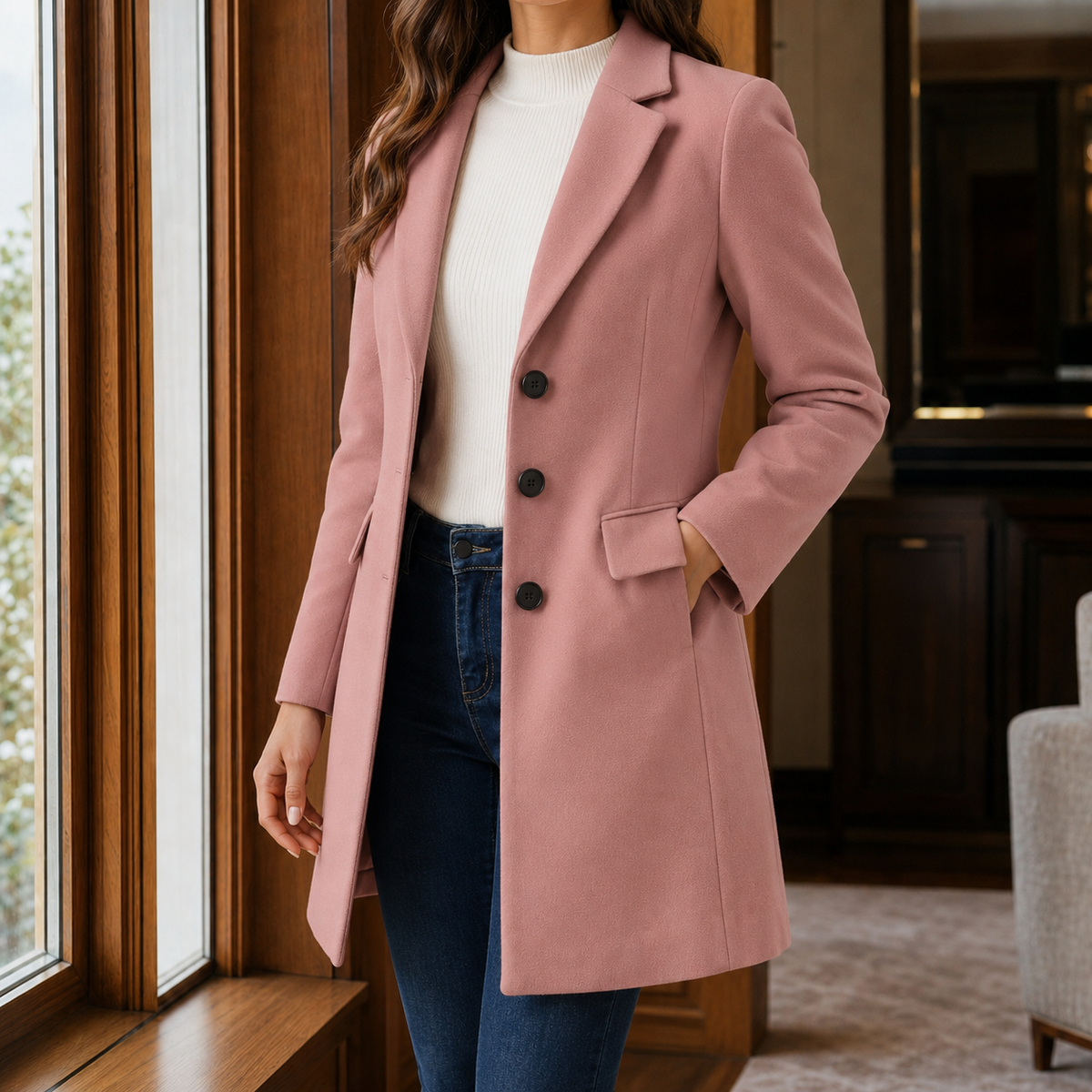 Scarlett | Elegant Overcoat