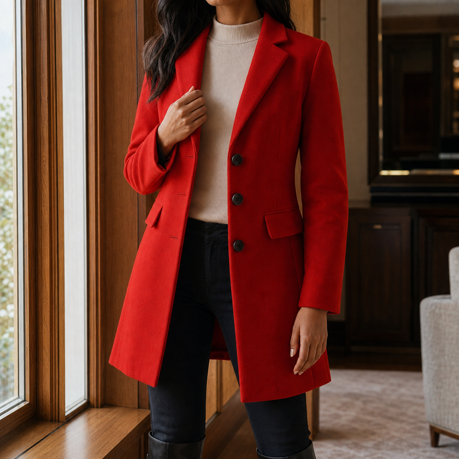 Scarlett | Elegant Overcoat