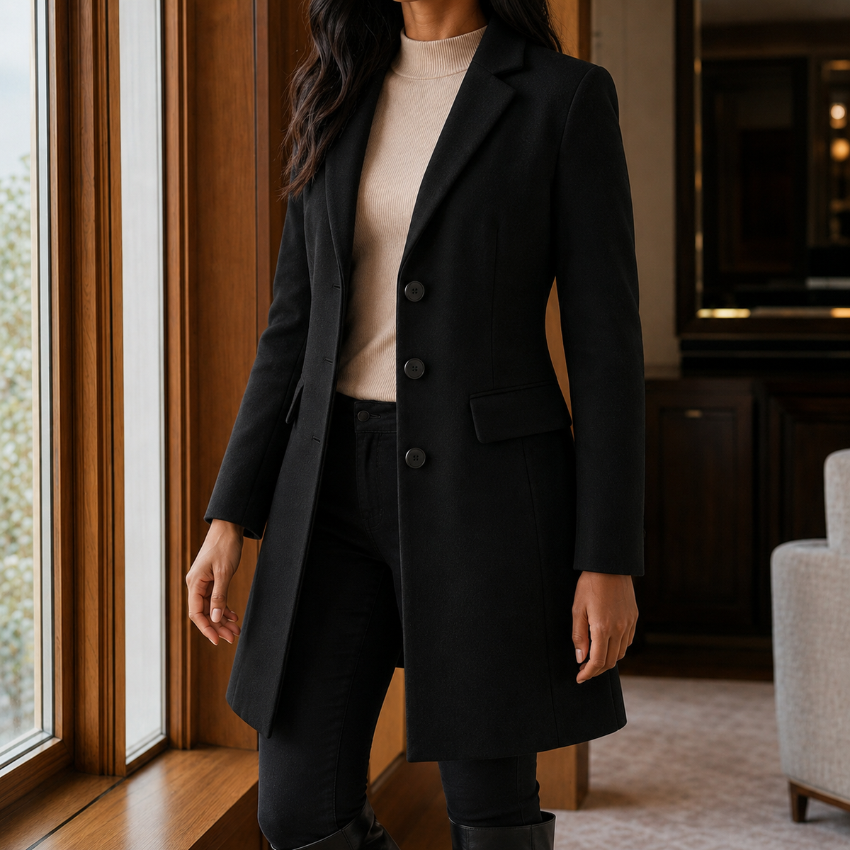 Scarlett | Elegant Overcoat
