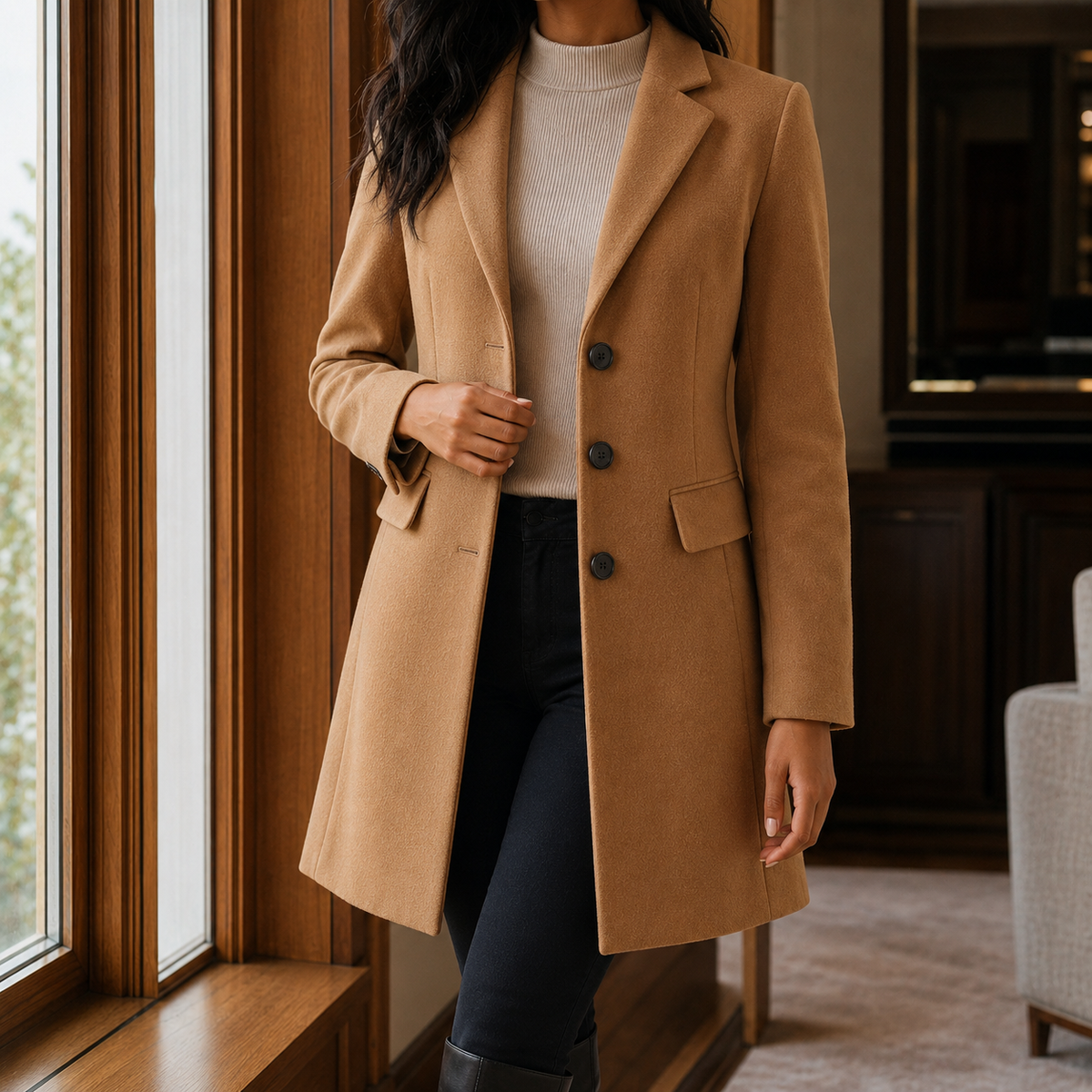 Scarlett | Elegant Overcoat