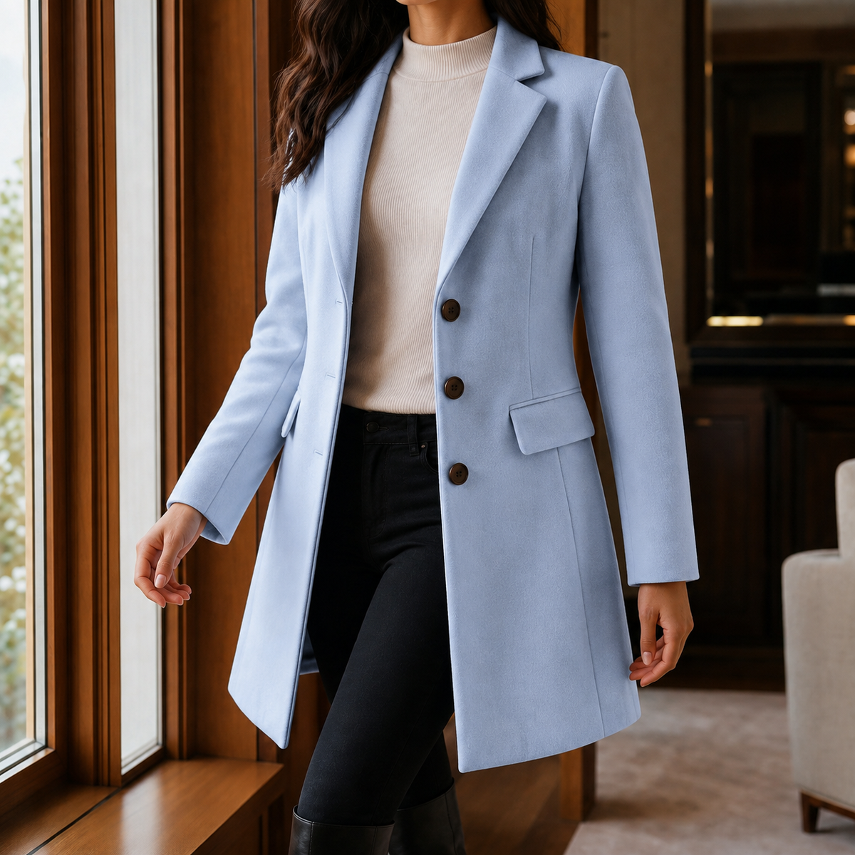 Scarlett | Elegant Overcoat