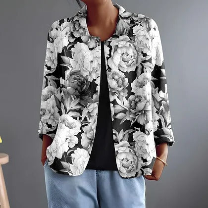 Phyllis | Blossom Open-Front Jacket