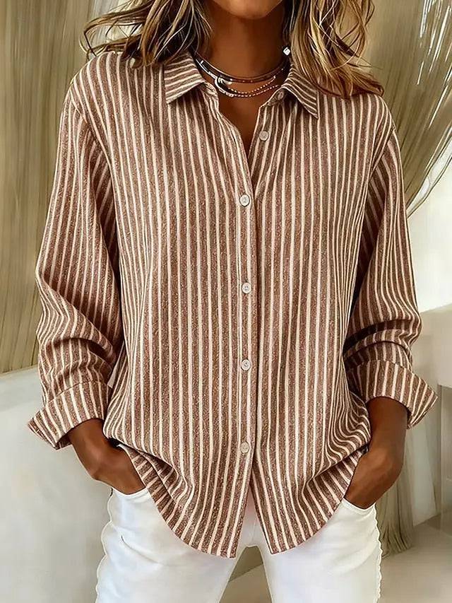 Jolene | Relaxed Striped Blouse