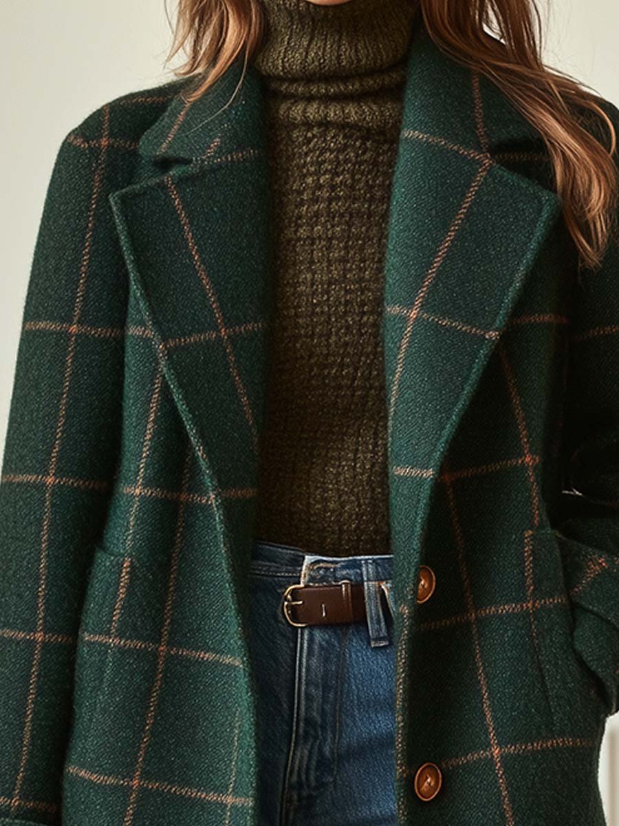 Oxford | Check Coat