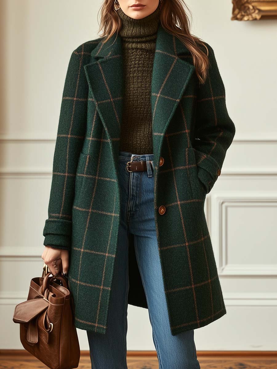 Oxford | Check Coat