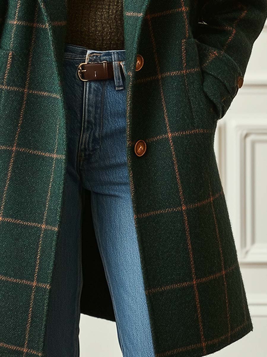 Oxford | Check Coat