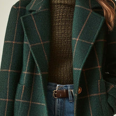 Sybil | Windowpane Check Coat