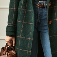 Sybil | Windowpane Check Coat