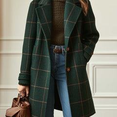 Sybil | Windowpane Check Coat