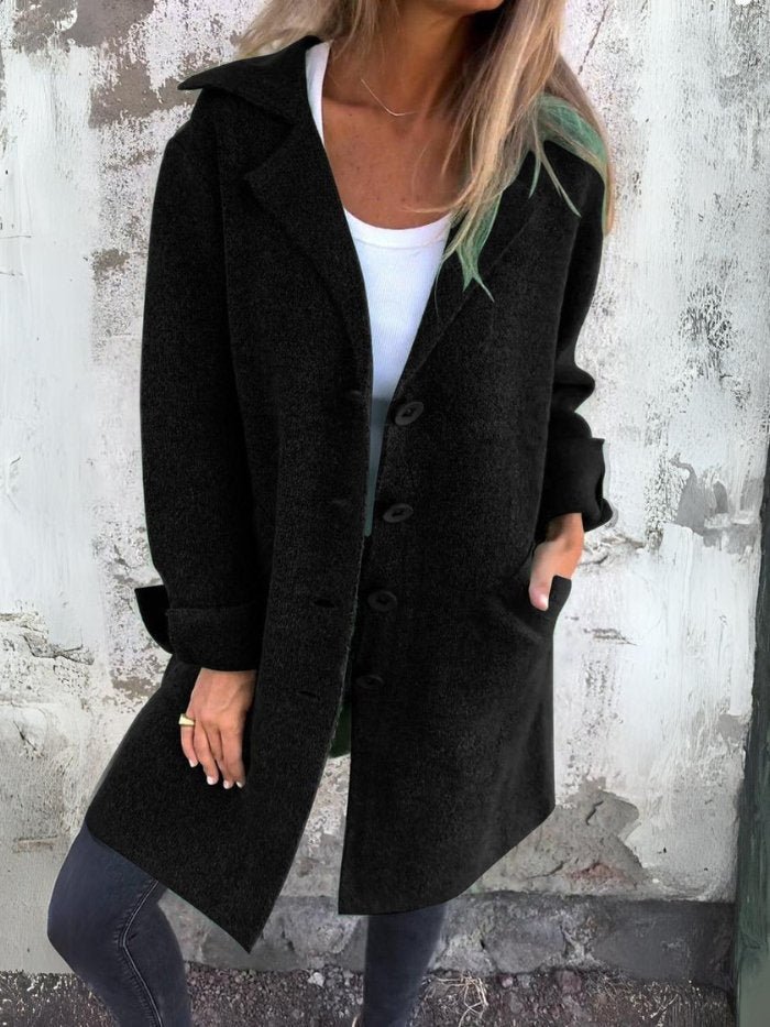 GWENDOLEN | BUTTON-FRONT COAT