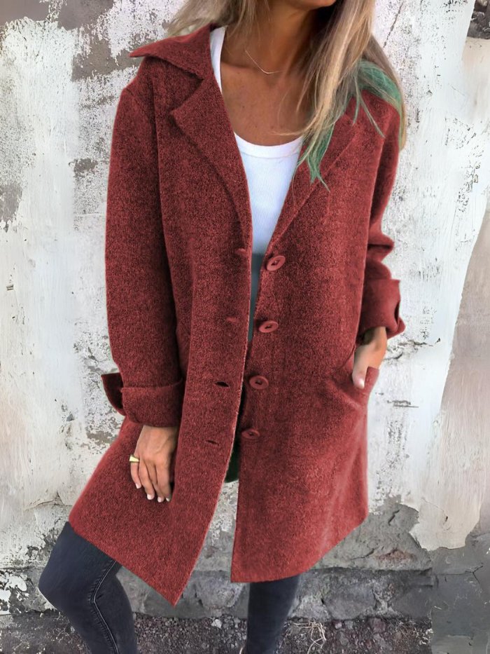 GWENDOLEN | BUTTON-FRONT COAT