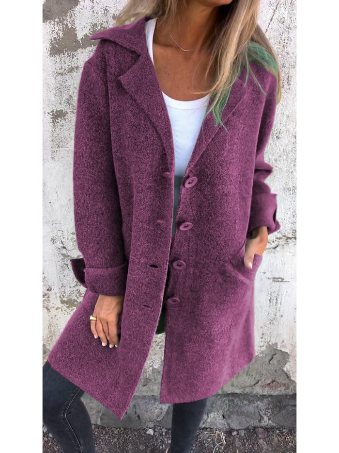 GWENDOLEN | BUTTON-FRONT COAT