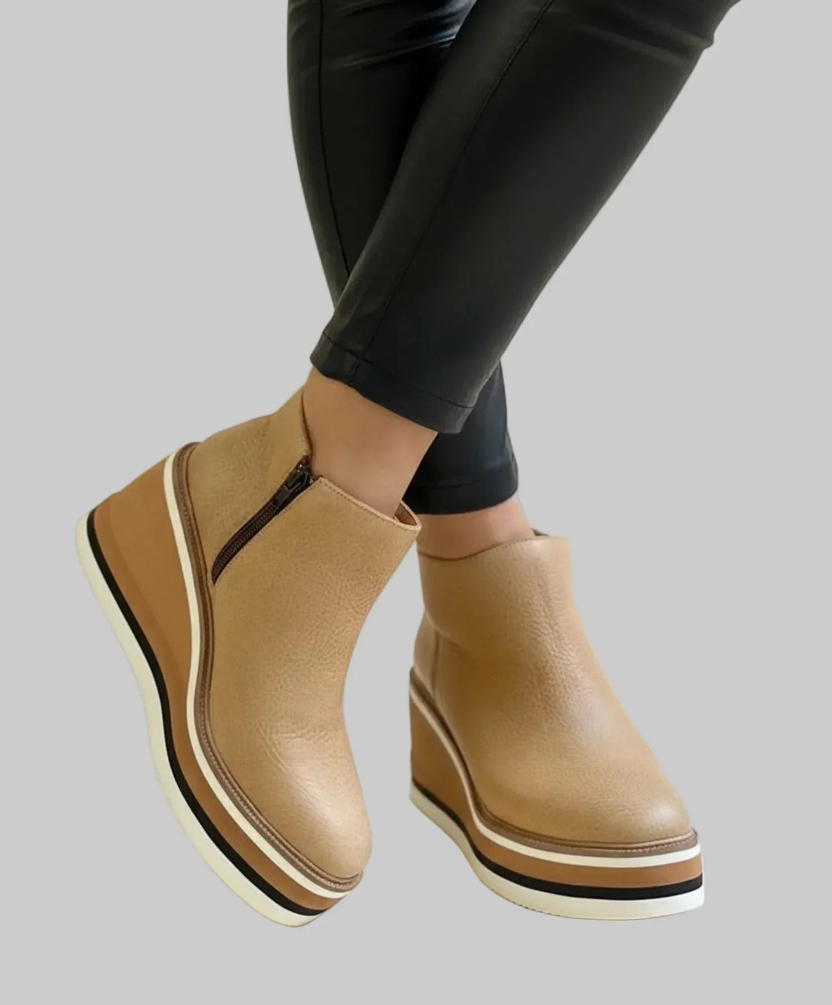 Signe | Wedge Ankle Boots