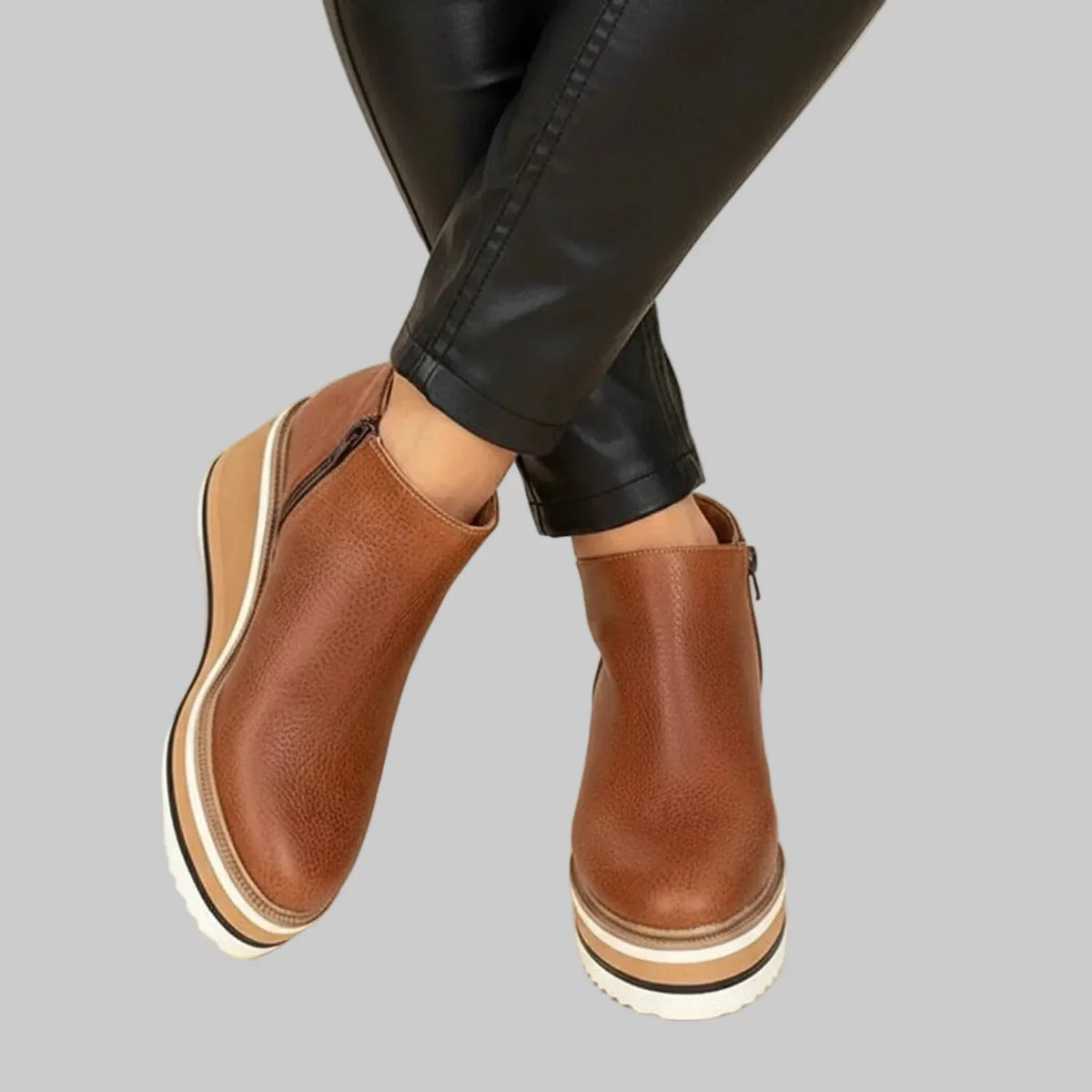 Signe | Wedge Ankle Boots