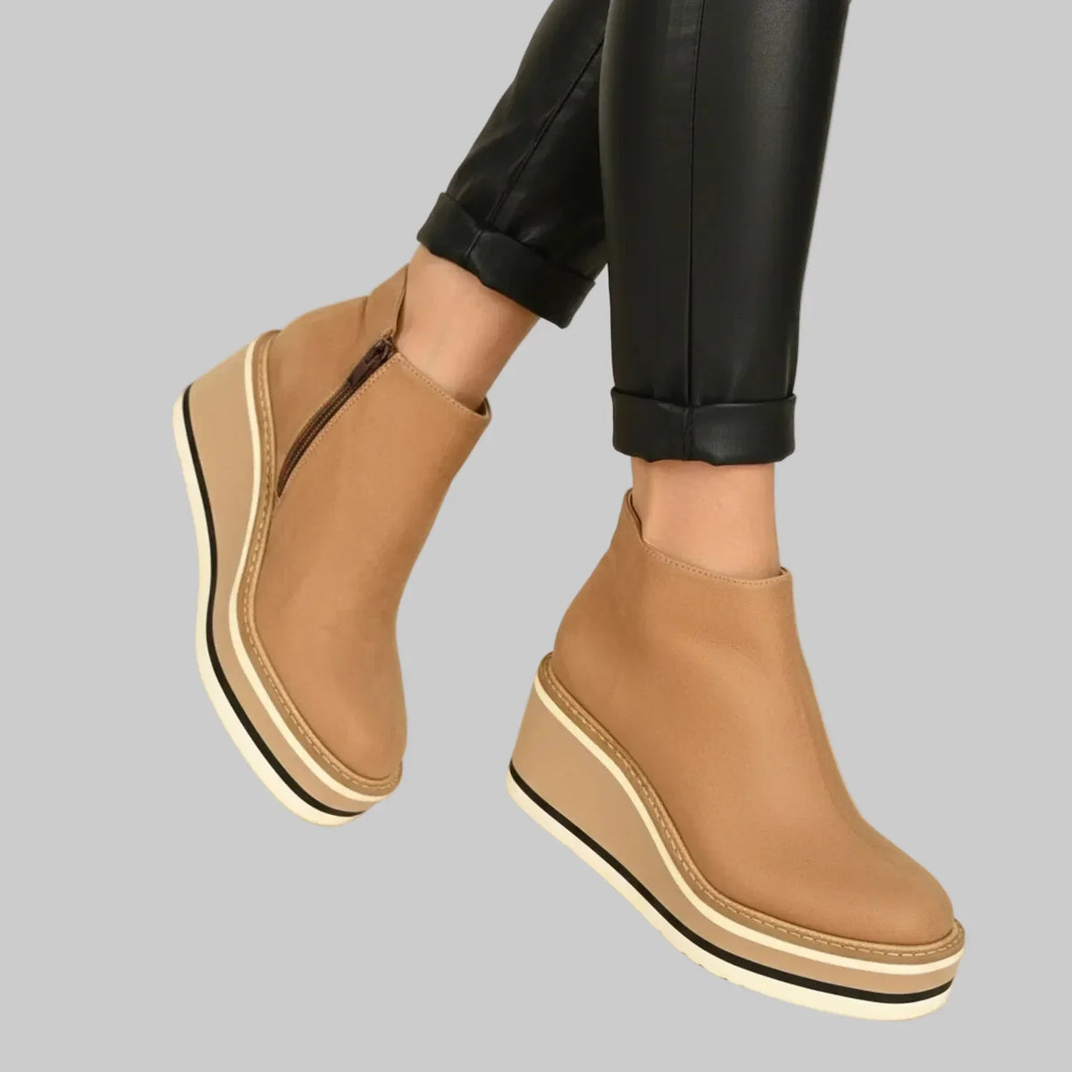 Signe | Wedge Ankle Boots