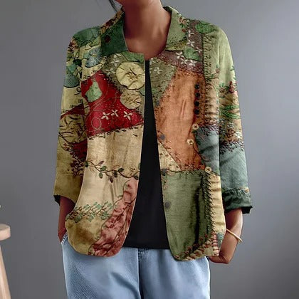 Gladys | Artful Patchwork Jacket