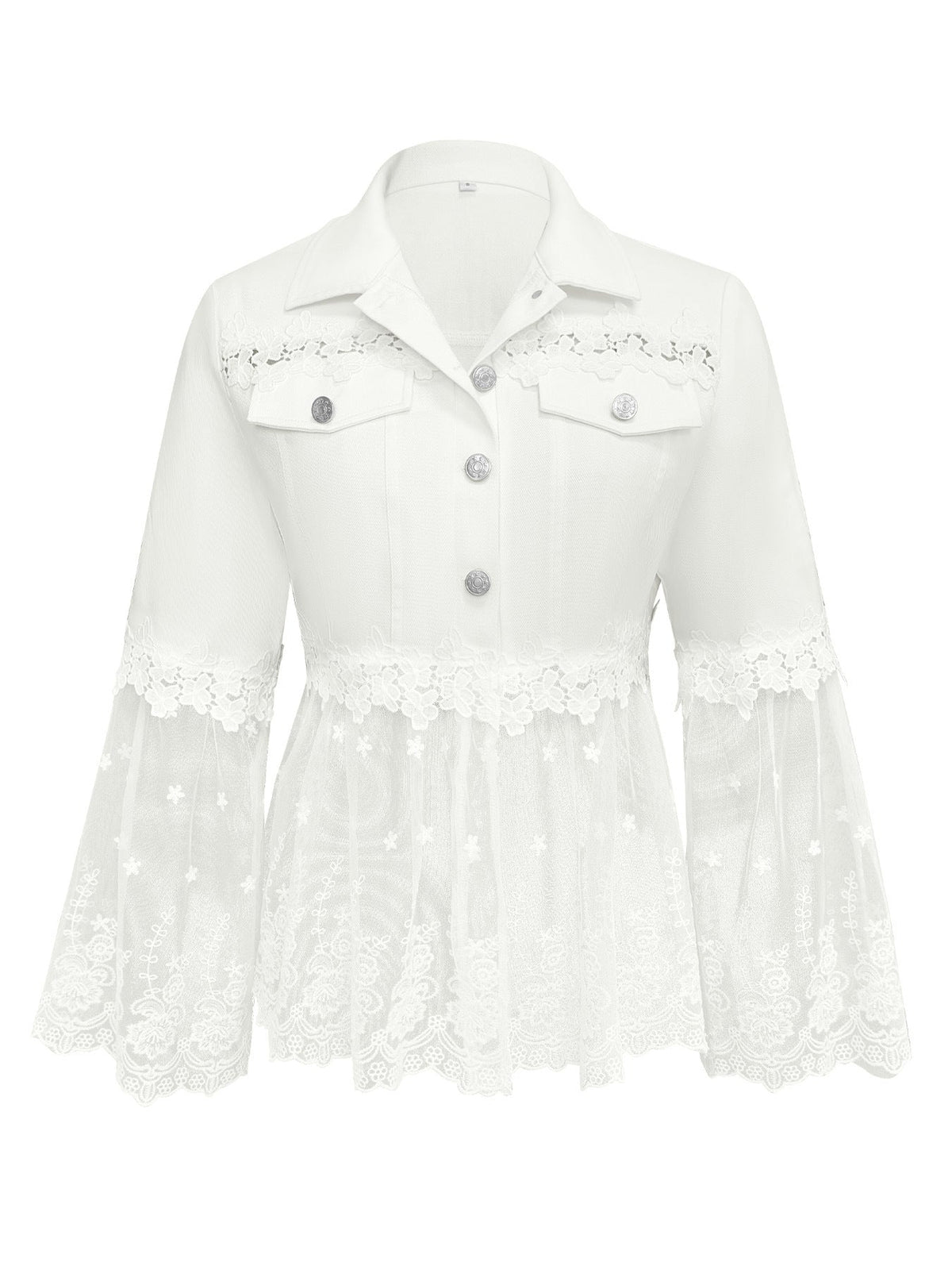 Marceline | Lace-Trimmed Jacket