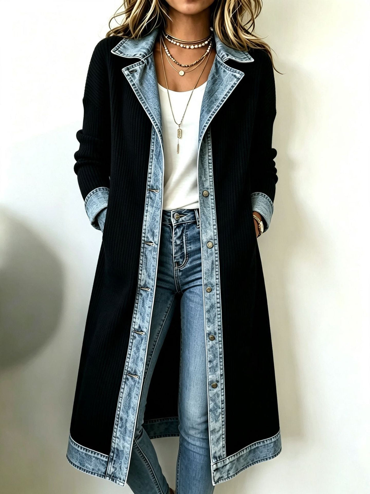 Riley | Casual Long-line Cardigan