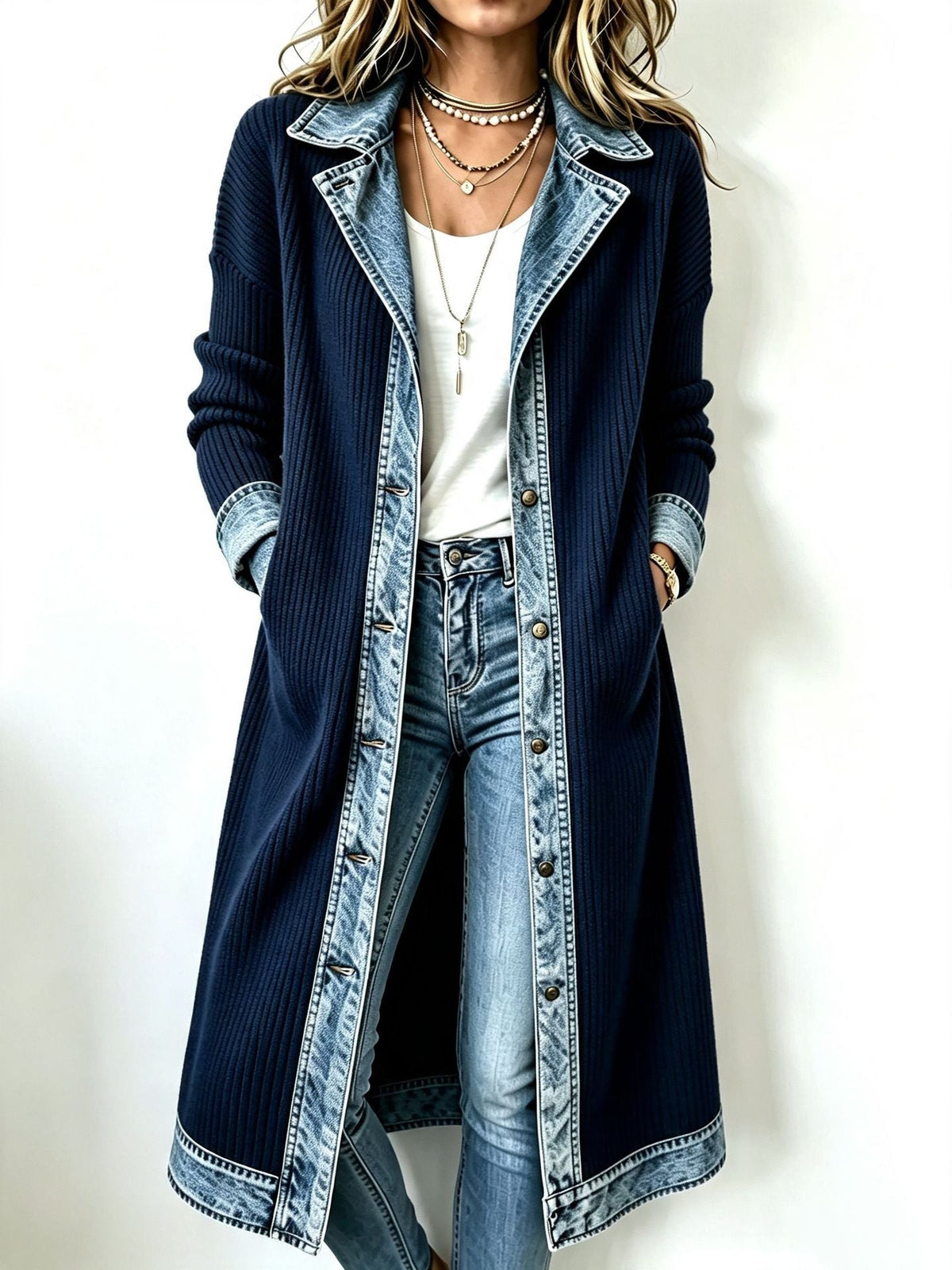 Riley | Casual Long-line Cardigan