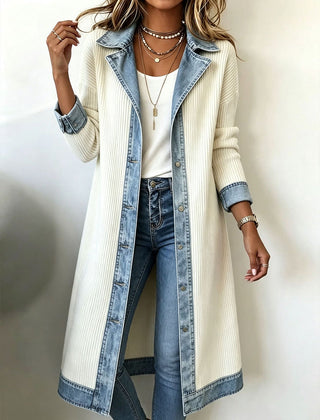 Riley | Relaxed Long Ribbed Cardigan