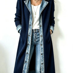 Riley | Relaxed Long Ribbed Cardigan