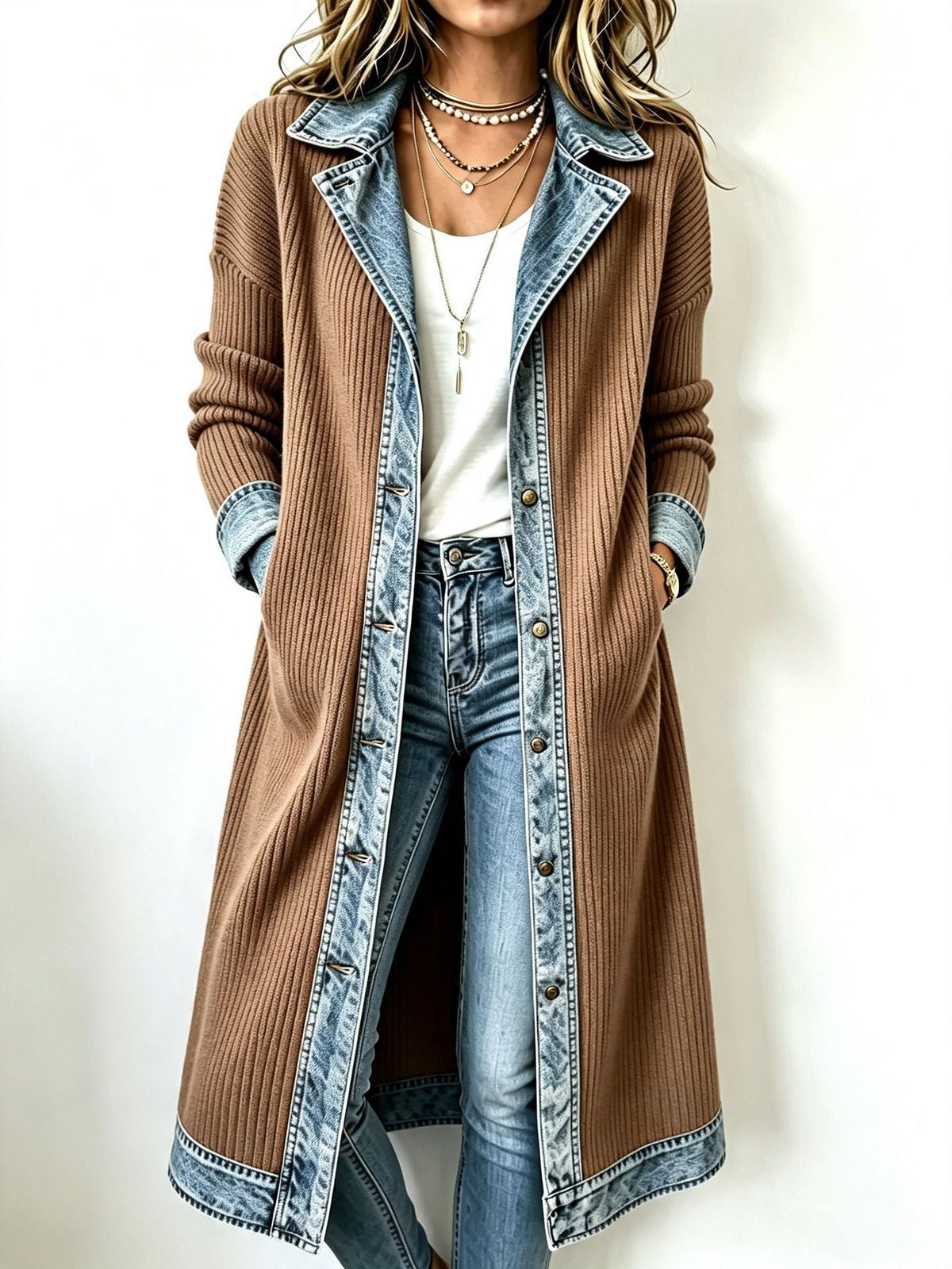 Riley | Casual Long-line Cardigan